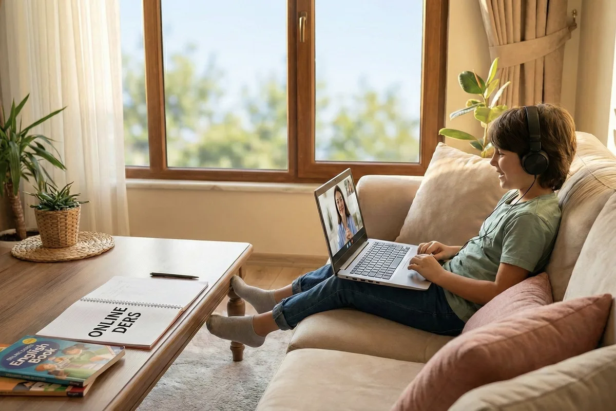 Eskişehir İngilizce Özel Ders: Online Eğitim Konforu